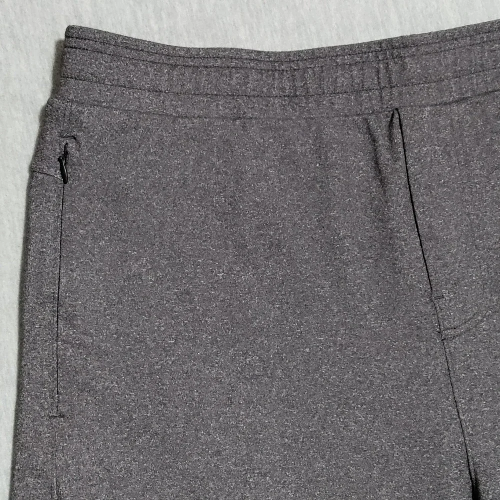 Public Rec Gamechanger Shorts Men 38 Heather Charcoal Performance Stretch Casual - Picture 3 of 15